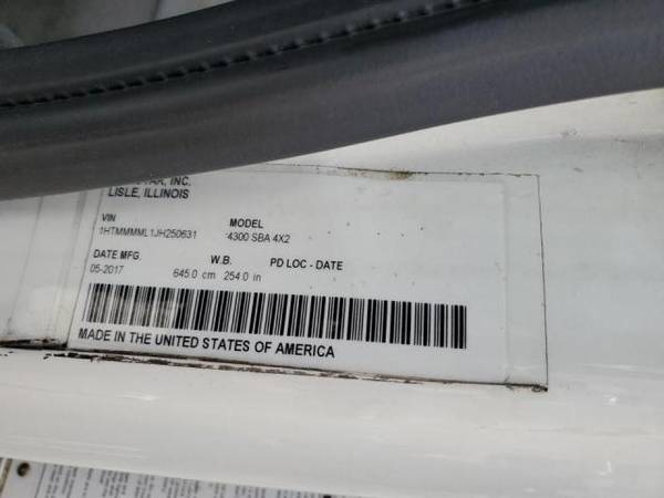 2018 International 4000